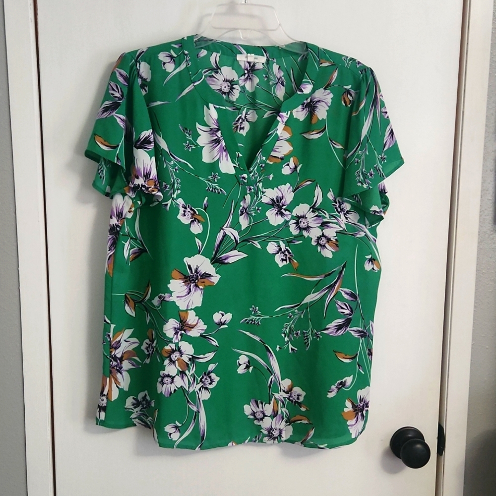 Maurices floral blouse